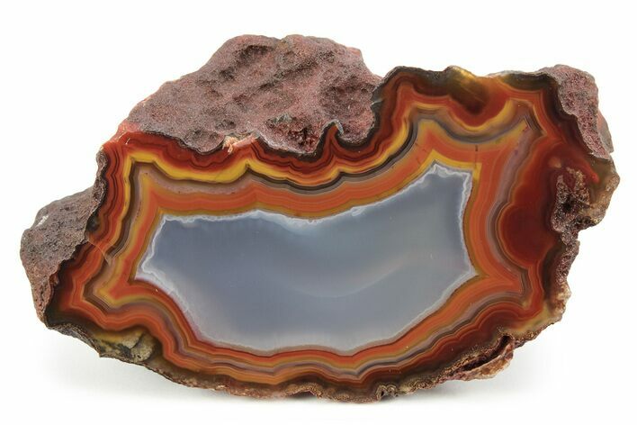 Polished Candy Agate Nodule - Malawi #255150